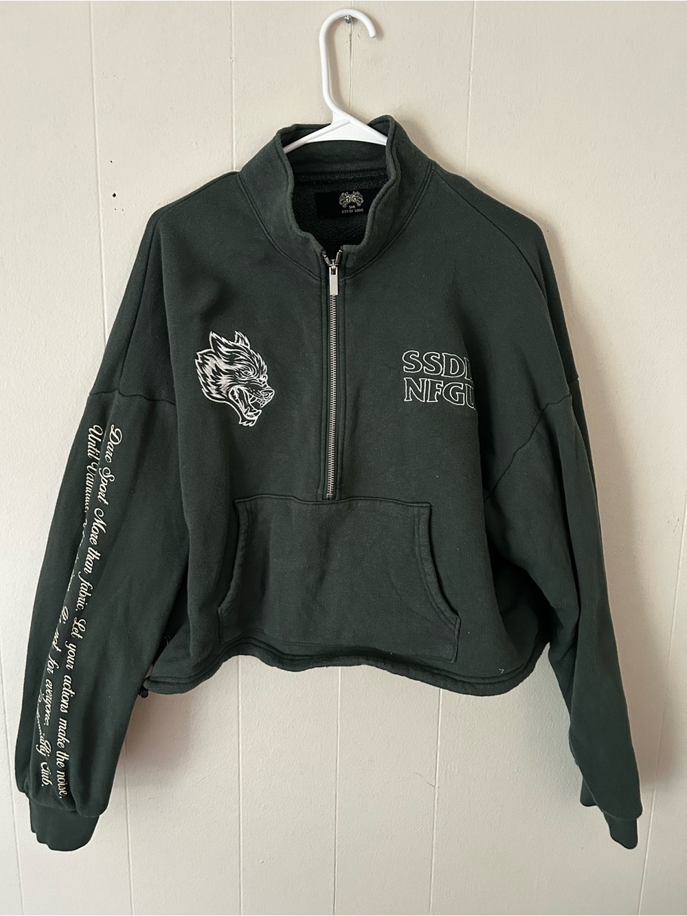 Darc Sport SHE cropped quarter zip